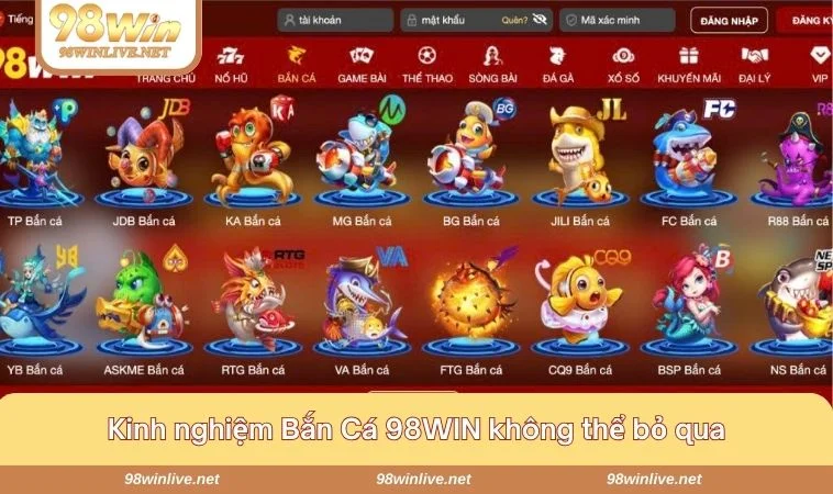 Hãy chọn mục tiêu bắn vào những loại cá mang lại mức thưởng cao nhất